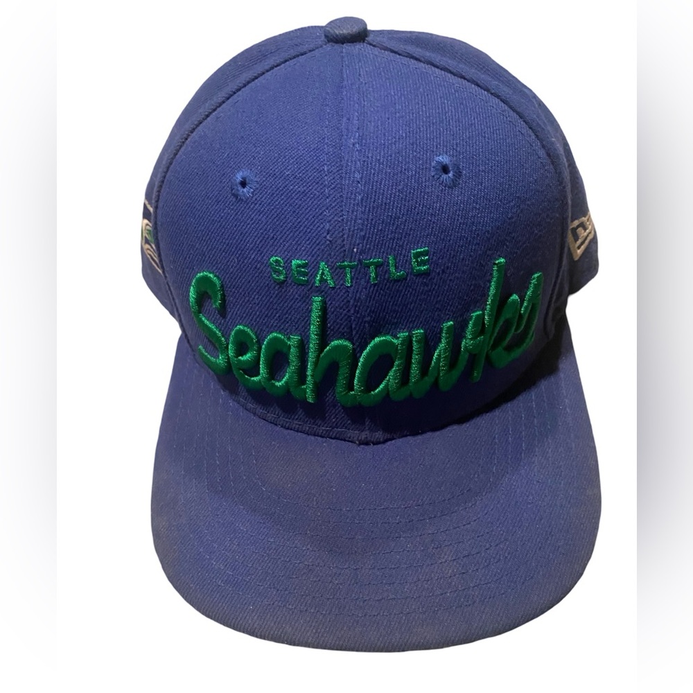 Seattle Seahawks New Era Snapback Blue Green